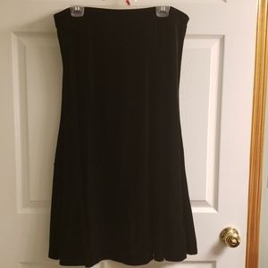 Vintage Coldwater Creek Flare Maxi Velvet Skirt